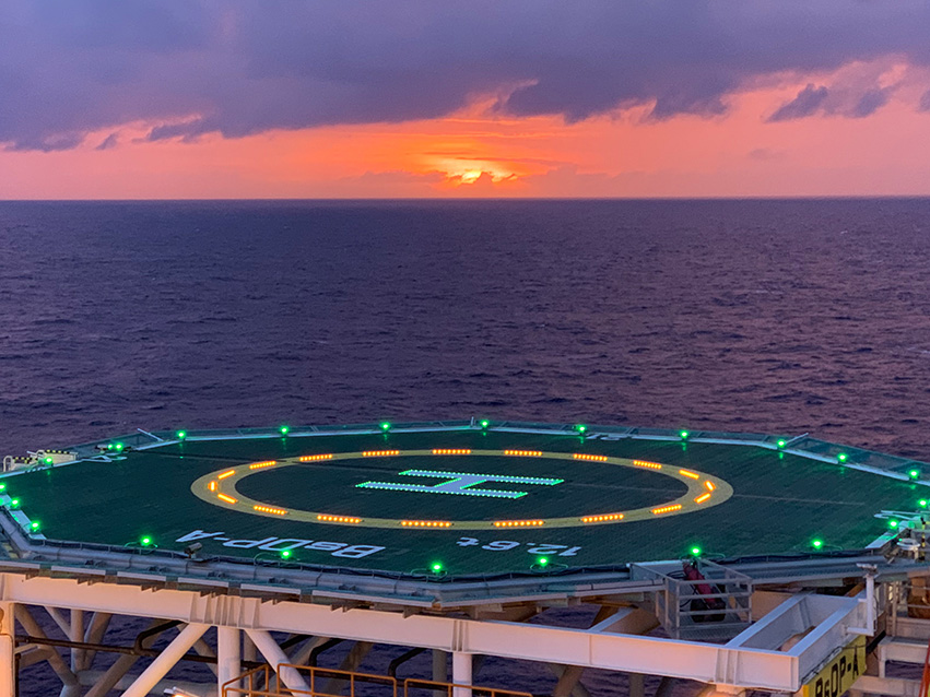 Case study | Helideck landing aid system for Dafeng offshore booster station